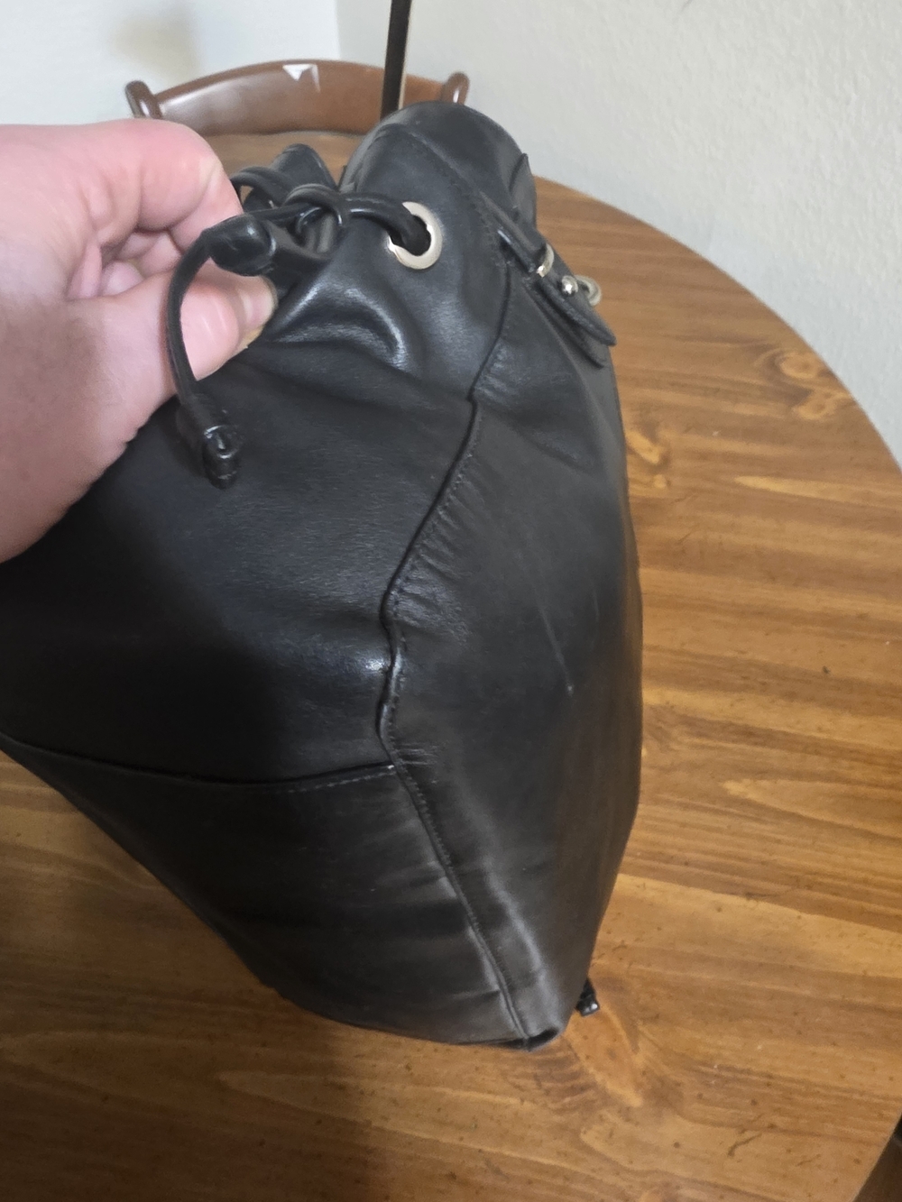 Coach Collette In Black Cowhide,buttery Soft Leather - Picture 6 of 16